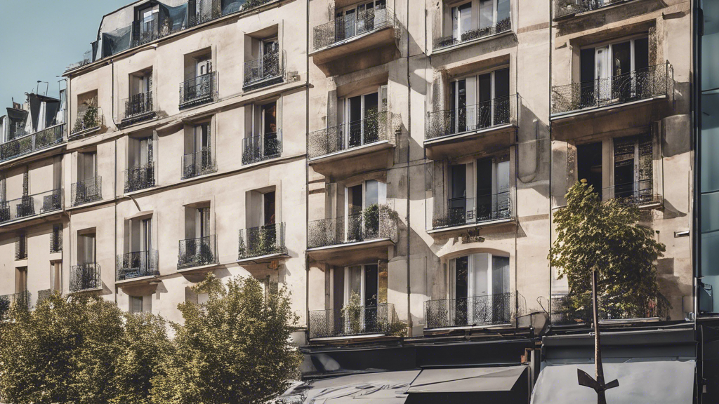 Illustration détaillée sur Découvrez l'architecture unique de Belleville à Paris